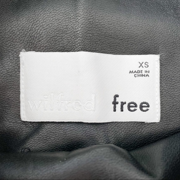 WILFRED Daria Vegan Leather Leggings - Picture 7 of 14